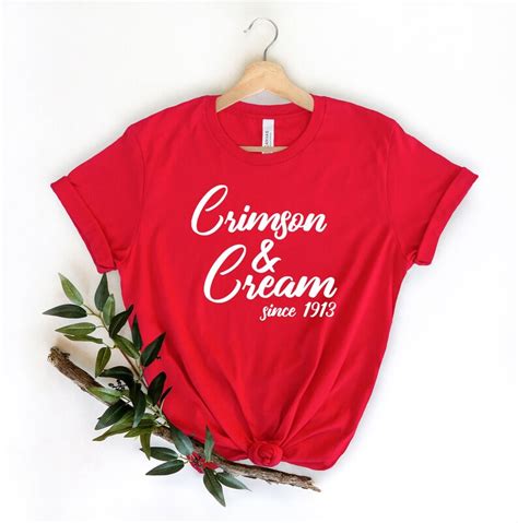 Delta Sigma Theta Crimson Cream Shirts Crimson Cream Etsy