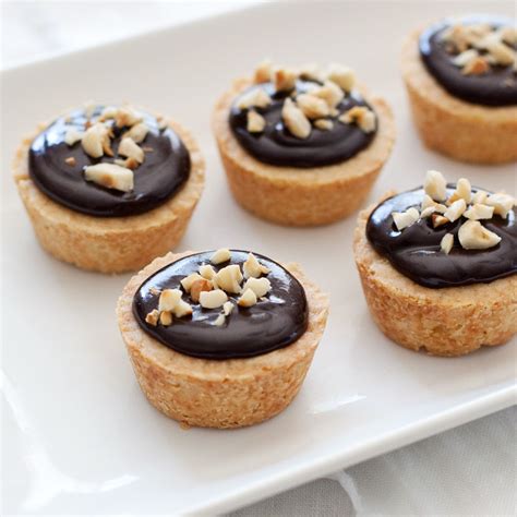 Chocolate Hazelnut Tarts Making Nice In The Midwest Chocolate