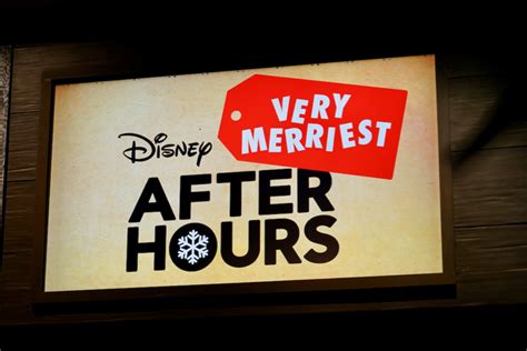 Disney Very Merriest After Hours At Magic Kingdom Photos Video And