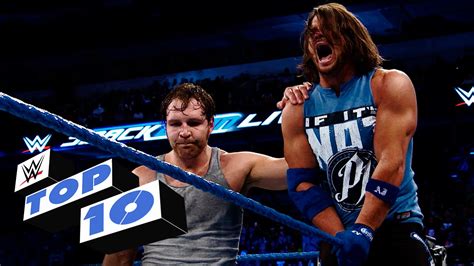 Top 10 Smackdown Live Momente Wwe Top 10 30 August 2016 Youtube