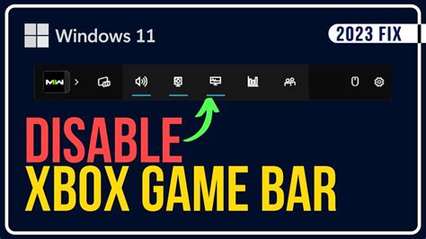 How To Disable Xbox Game Bar On Windows 11 Easy Guide Youtube