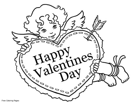 Valentines Day Free Printables Coloring Home