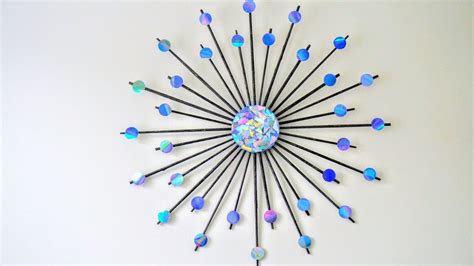 Hanging Wall Decor | Newspaper Craft Wall Hanging | DIY ...