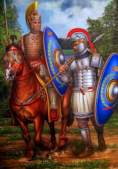Roman Palatini Troops Ancient Warfare Roman Armor Roman Soldiers