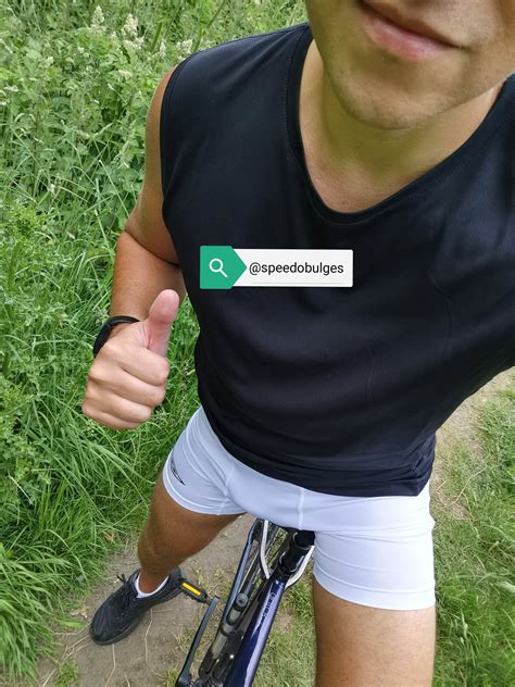 Speedos Lad On Twitter Went For A Ride Yesterday In Tight White Lycra