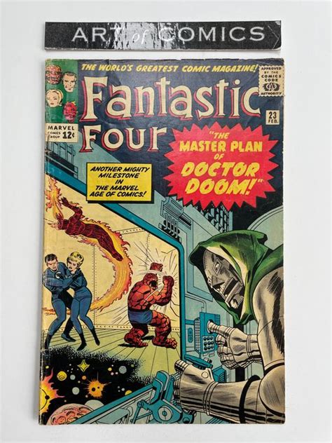 The Fantastic Four 23 Doctor Doom Appearance Mid Grade Catawiki