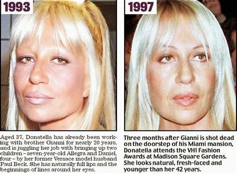 Kamify Blog Oh Lord What Has Donatella Versace Transformed Herself