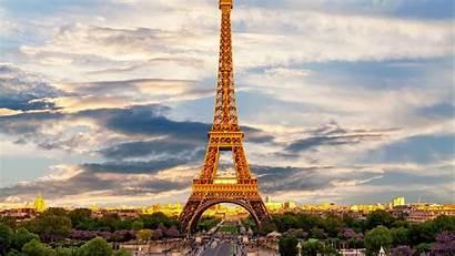 Paris France Eiffel Tower Showplace Widescreen