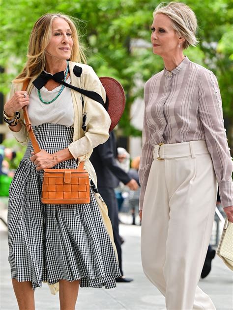 the satc reboot is officially filming and carrie s trends are rolling in