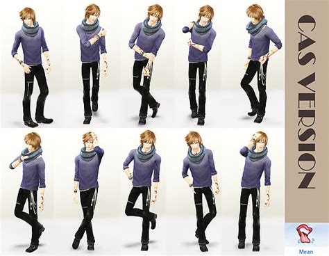 Skc Male Pose Set 3 At Studio K Creation Sims 4 Updates