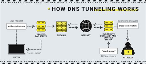 What Is Dns Tunneling How Does Dns Tunneling Work Gridinsoft