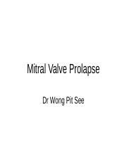 Mitral Valve Prolapse Definition Causes Symptoms And Course Hero