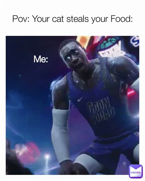 Me Pov Your Cat Steals Your Food Cookie1029 Memes