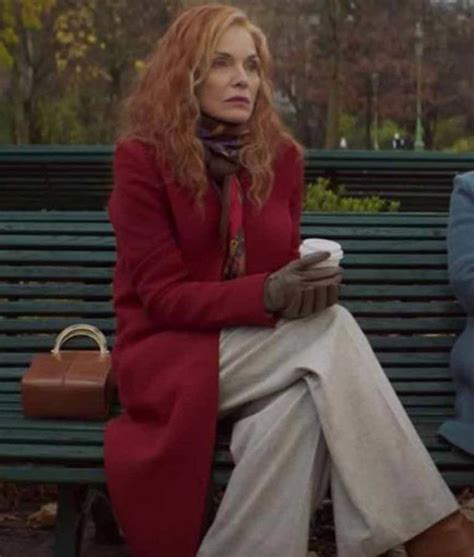 Frances Price French Exit Michelle Pfeiffer Red Coat