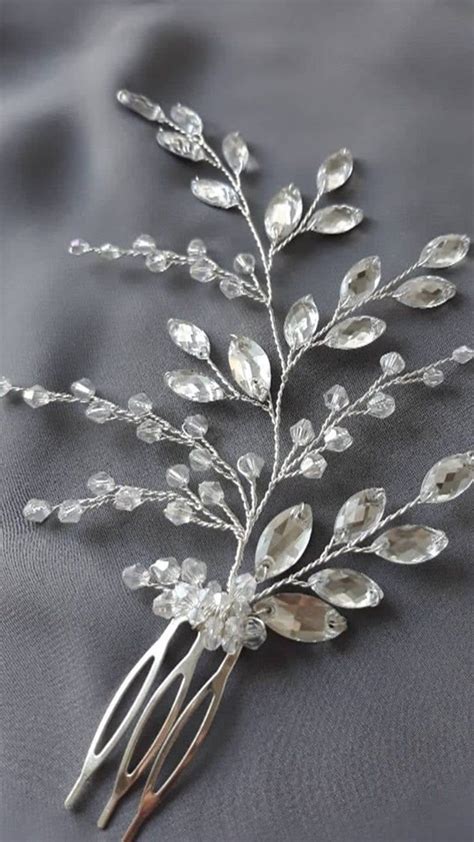 Crystal Accessories Bride Hair Accessories Flower Accessories Bridal