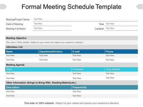 Zoom Meeting Agenda Template