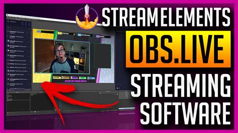 Obslive New Streaming Software By Streamelements Gaming Careers