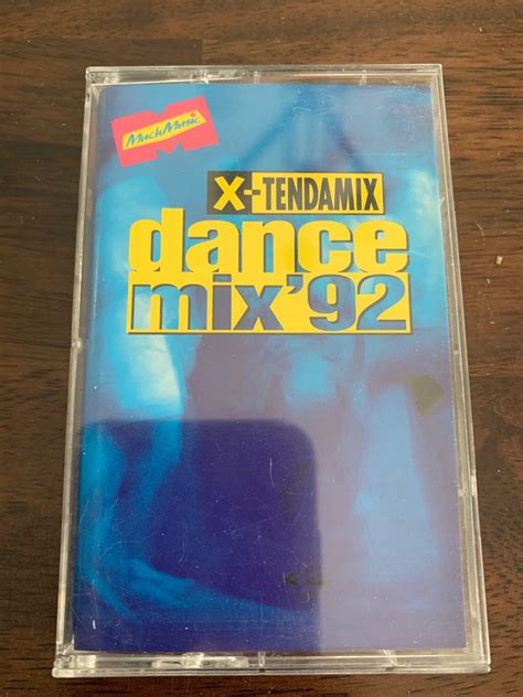 Dance Mix 92 Cassette Much Music Etsy