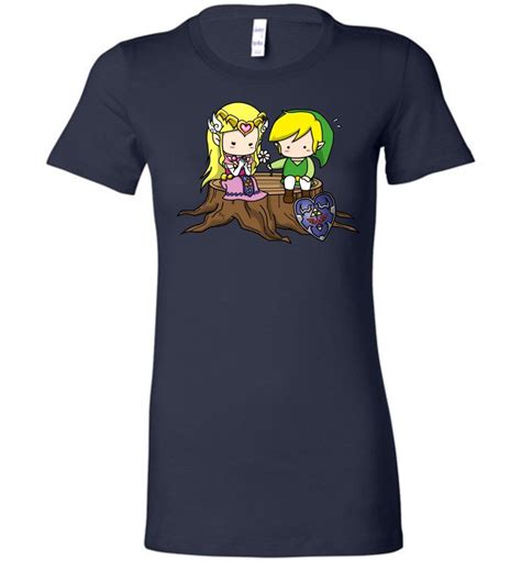 Zelda And Link Love Women Woman T Shirt Tee Top Gaming Gamer 19 00 Geek Nerd Gaming T