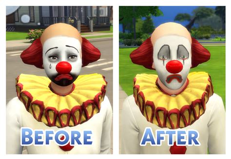 Mod The Sims Tragic Clown Overhaul