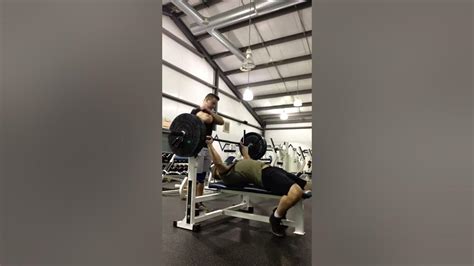 315x5 Band Assisted Bench Press At 175 Youtube