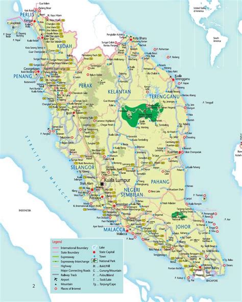 Map Of Malaysia Malaysia And Singapore Pinterest