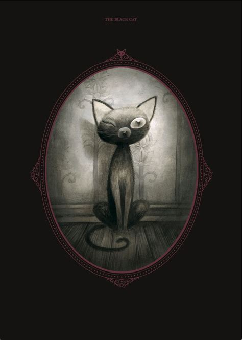 An Illustration By Benjamin Lacombe Of Pluto From Edgar Allan Poes