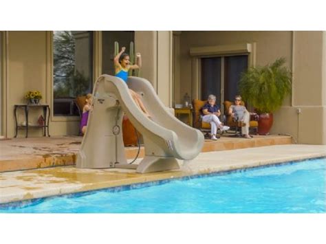 Srsmith Slideaway Removable Pool Slide Taupe 660 209 5810