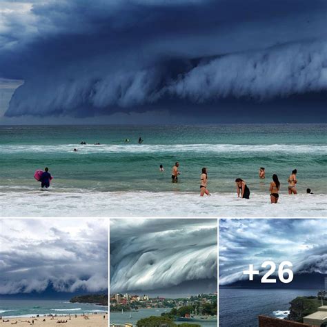 Breathtaking Cloud Tsunami Rolls Over Sydney