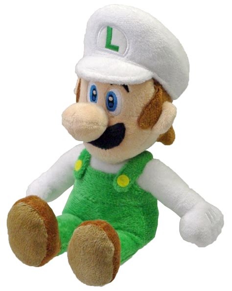 Buy Super Mario Bros Fire Luigi 9 Inch Plush