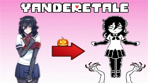 Yanderetale La Surprise Halloween De Yandere Dev Yandere Simulator Undertale Youtube