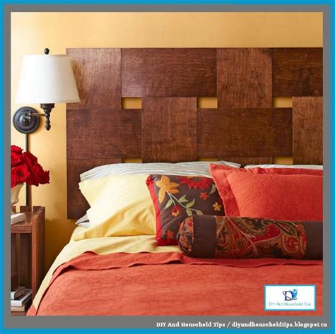 Diy And Household Tips Woven Headboard From Plywood