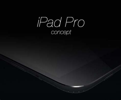 Pretty Cool Ipad Pro Design Concept Gadgetsin