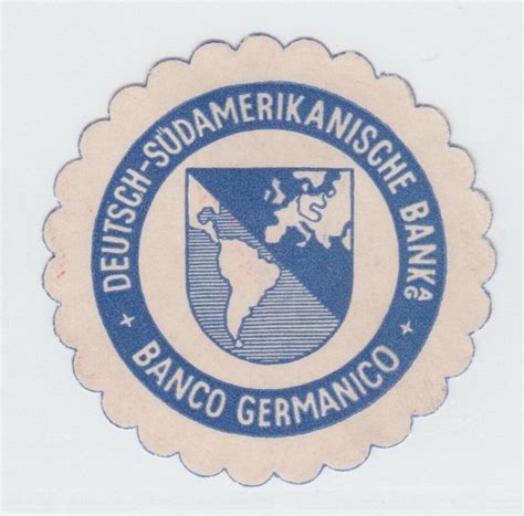 germany south america bank cinderella stamp 1 4 22 specialty philately cinderellas stamp