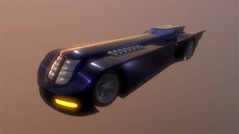 Artstation Batmobile From Batman Animated Series