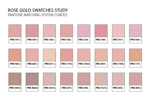 Rose Gold Color Chart Sexiezpicz Web Porn