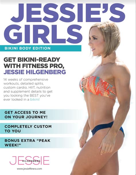 Bikini Body Bundle Jessie Fitness Workout Programs For Women
