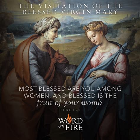 Those miracles range from apparitions that encourage people to prayers for healing that are answered. PrayerGraphics.com » Visitation of the Blessed Virgin Mary