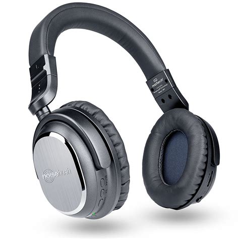 Naztech I9 Bt Wireless Active Noise Cancelling Headphones Black