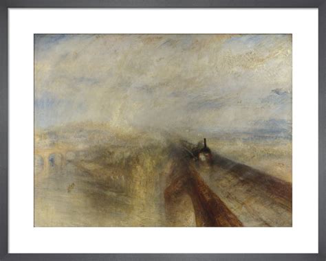 Rain Steam And Speed The Great Western Railway Art Print By Joseph