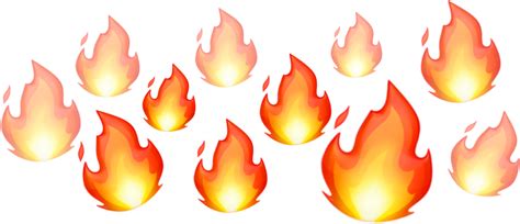 Fire Emoji Png Images Transparent Free Download Pngmart