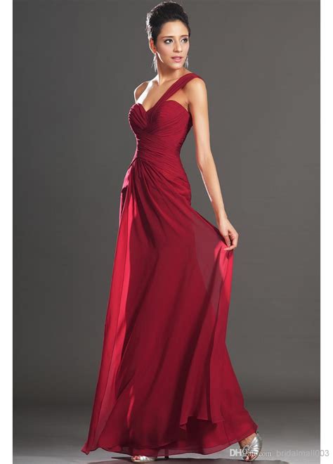 Long Dark Red Bridesmaid Dresses Oscar Fashion Review Always Fashion