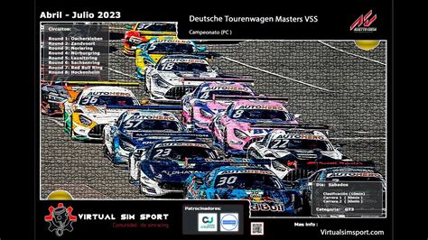 DTM2023 Norisring Race1 Assetto Corsa YouTube