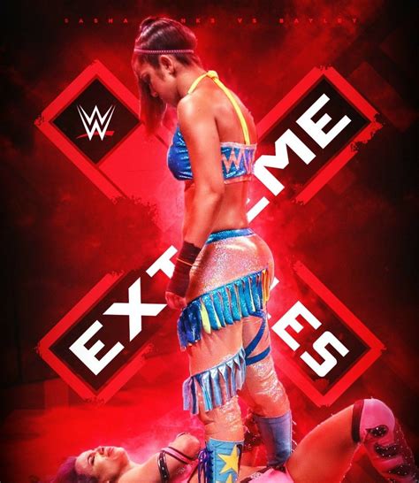 Extreme Rules Ppv Bayley Goes One On One With Sasha Banks Wwe Sasha