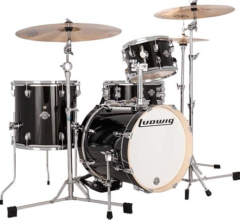 Ludwig Breakbeats By Questlove 4 Piece Shell Pack With Snare Reverb