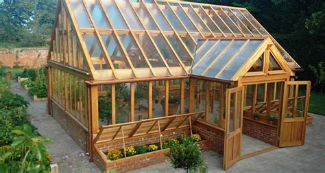 Bamboo is a renewable resource that is strong and easy to build with, lasting for several years before it needs to be replaced. Oak Garages and Car Ports in Surrey | Outdoor greenhouse, Greenhouse plans, Greenhouse