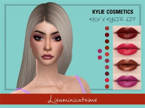 The Sims Resource Kylie Lip By Lisaminicatsims Sims 4 Downloads