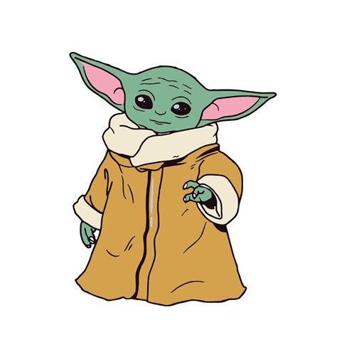 Baby Yoda Svg Baby Yoda Logo Svg Grogu Baby Yoda Svg Star Inspire