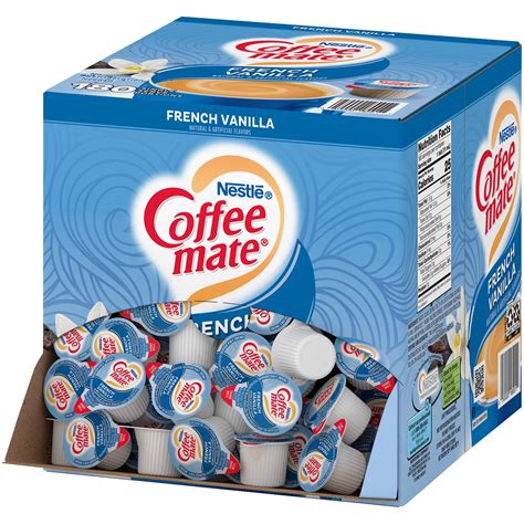 Coffee Mate French Vanilla Liquid Coffee Creamer Singles Gluten Free