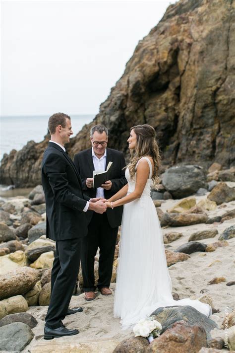 Ashley Ryan Point Dume Beach Elopement Photographer Malibu Ca Beach Elopement Wedding